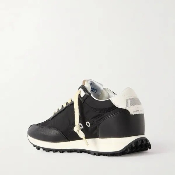 Golden Goose Black and White Marathon M77 Sneakers - Picture 6 of 6